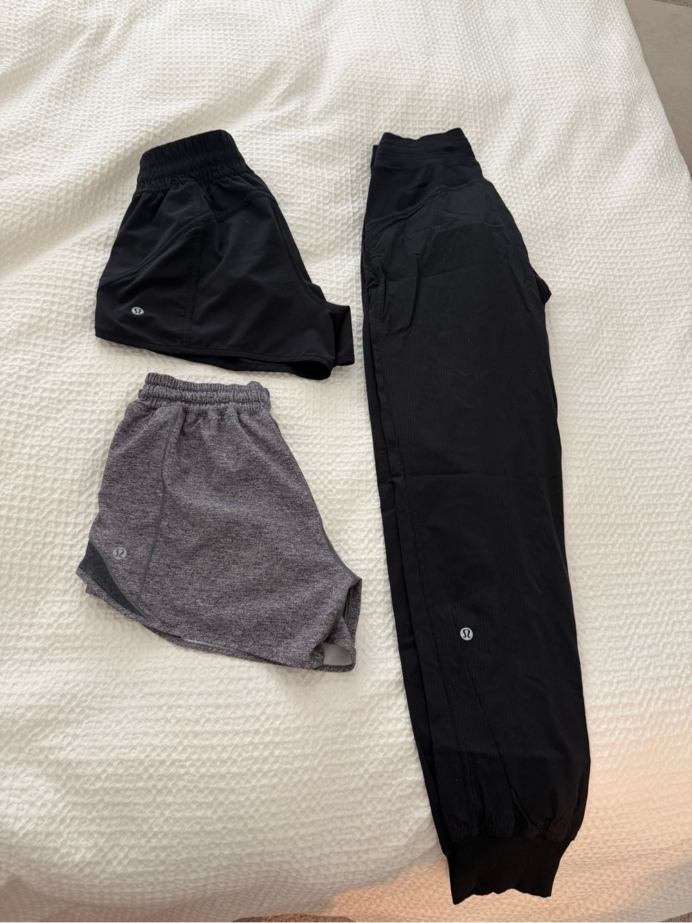 Lululemon shorts and dance studio pants bundle